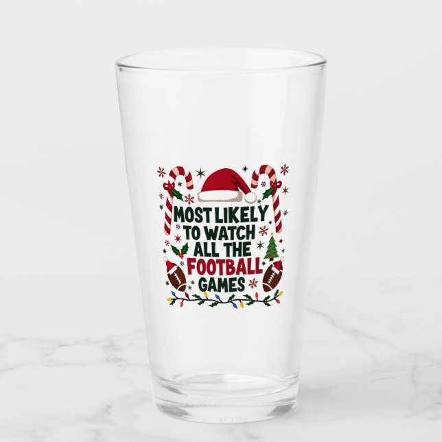 Mest sannolikt att se alla fotbollsmatcher fula glaskopp (Framsida)