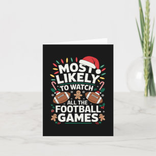 Mest sannolikt att se alla fotbollsmatcher Kristus Kort