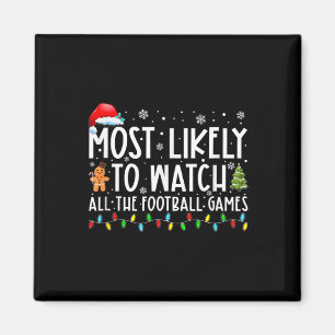 Mest sannolikt att se alla fotbollsmatcher Kristus Magnet