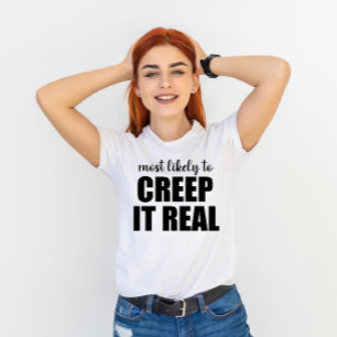Mest sannolikt att skrämma det riktigt roliga Hall T Shirt