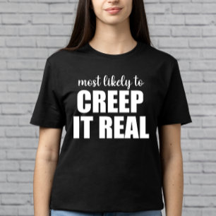 Mest sannolikt att skrämma det riktigt roliga Hall T Shirt