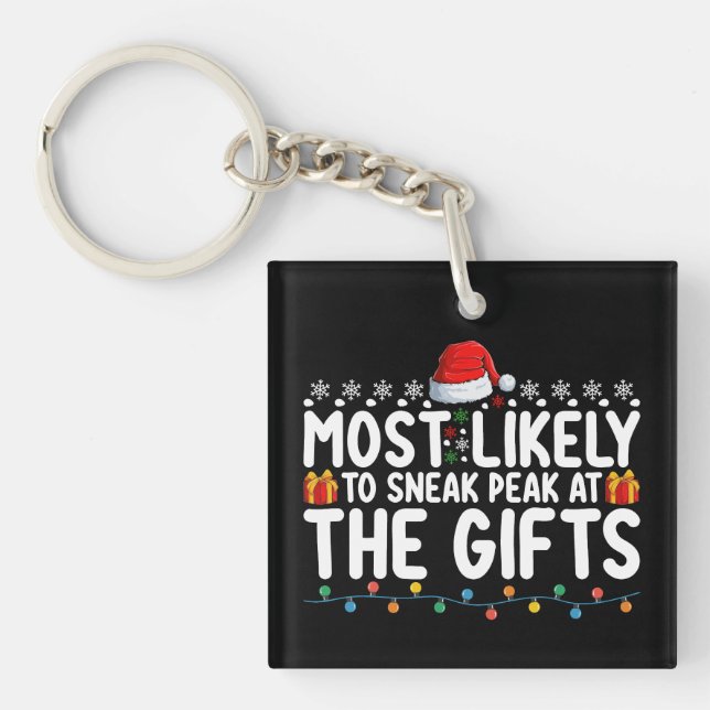 Mest sannolikt att smygtitta på julklapparna (Framsidan)
