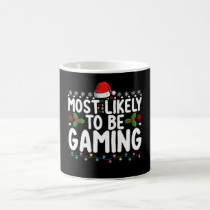 Mest sannolikt att spela videospel gamers kaffemugg