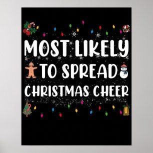 Mest sannolikt att sprida julstämning Jul Xmas Poster