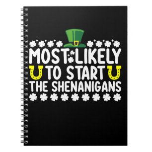 Mest sannolikt att starta buset St Patricks Anteckningsbok