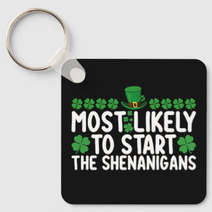 Mest sannolikt att starta buset St Patrick's Nyckelring