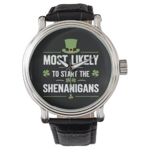 Mest sannolikt att starta upptågen St Patrick's Armbandsur