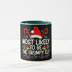 Mest sannolikt att vara den grumpy tomte roliga ju mugg