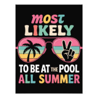 Mest sannolikt att vara vid poolen hela sommaren l