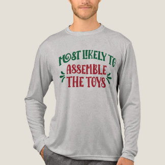 Mest sannolikt familjegrupp rolig sammansättning l t shirt