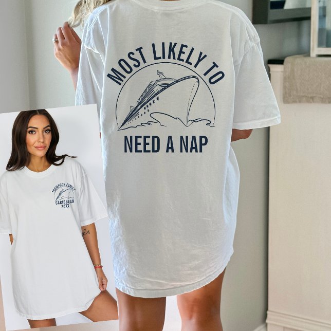 Mest sannolikt för Bachelorette Family Vacay Cruis T Shirt (Skapare uppladdad)