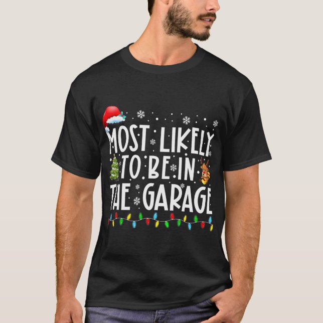 Mest sannolikt i garagematchningsfamiljen t shirt (Framsida)