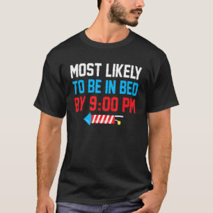 Mest sannolikt kommer att vara i bed senast den 4 t shirt