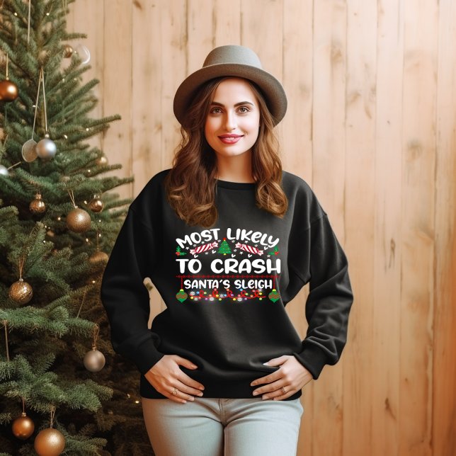 MEST SANT`S SLEIGH FUNNY CHRISTMAS T SHIRT (MERRY CHRISTMAS SWEATER)