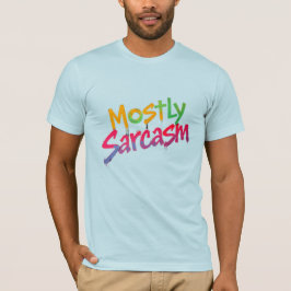 Mest Sarcasm-droppning Graffiti Design T Shirt
