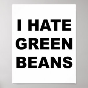 Mest som säger att jag hatar Grönt Bans-bekanta Gr Poster