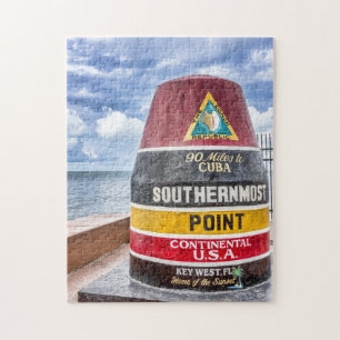 Mest southernmost Key West pekar pussel