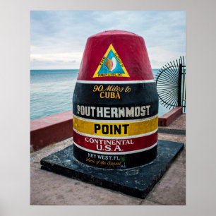 Mest southernmost peka affischen poster
