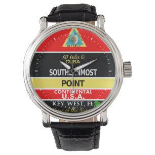 Mest southernmost peka bojet Key West Armbandsur