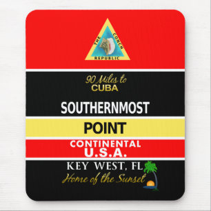 Mest southernmost peka bojet Key West Musmatta