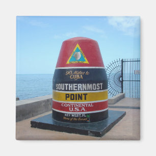 Mest southernmost peka den bojKey West Florida Magnet