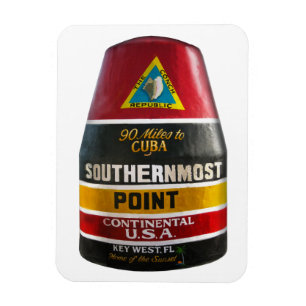 Mest southernmost peka Key West Magnet