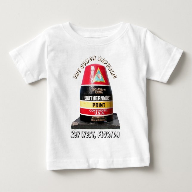 Mest southernmost peka tee shirt (Framsida)
