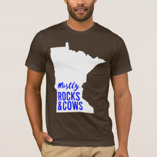 Mest Sten och Cows Funny Minnesota T Shirt