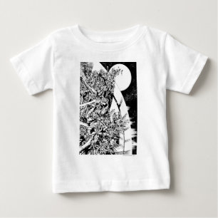 Mest svart nattgrupp och måne 2 tee shirt