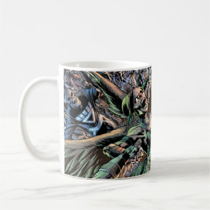 Mest svart nattgrupp och måne kaffemugg