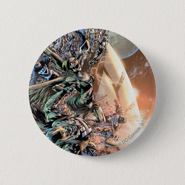 Mest svart nattgrupp och måne knapp (Framsida)