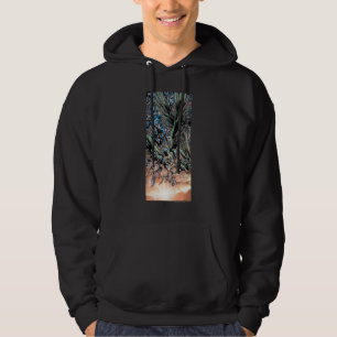 Mest svart nattgruppmålning - färg hoodie