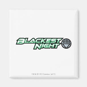 Mest svart nattlogotyp 2 magnet