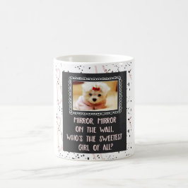 Mest sweetest för hundfoto för flicka allra kaffemugg