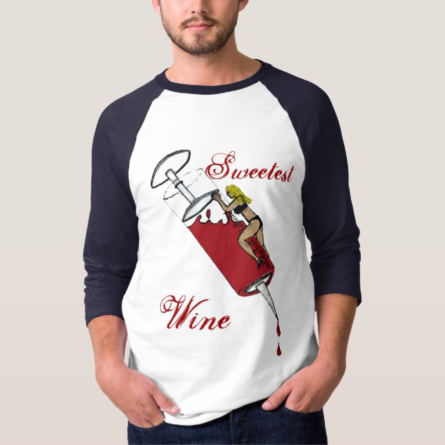 Mest sweetest vin t-shirt (Framsida)