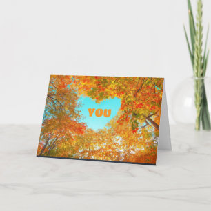 MEST "TAANKFUL FÖR DIG"-THANKSGIVING KORT