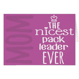 Mest trevlig packeledare någonsin - ett kort från