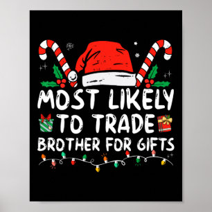 Mest trolig att bli handelsmäklare för presentfami poster