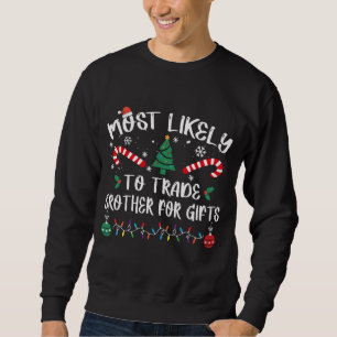 Mest trolig att bli handelspartner för julklapp P Lång Ärmad Tröja