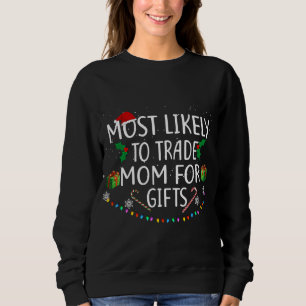 Mest trolig att handla med mamma för jultomten Hat T Shirt