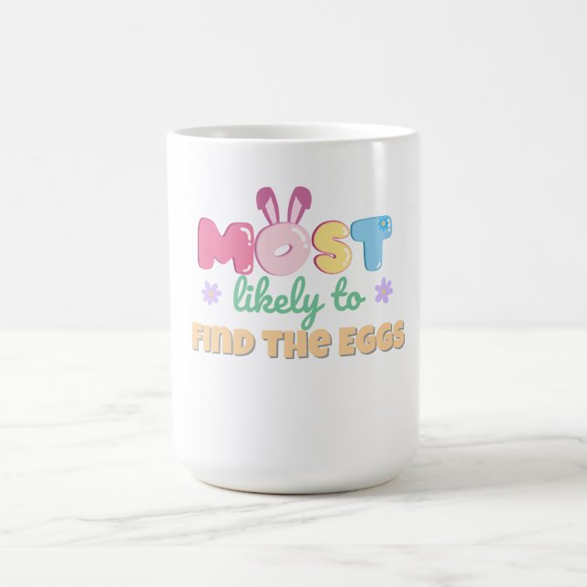 Mest trolig att hitta Eggs Mugg - Lustigt Påsk (Center)
