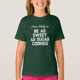 Mest trolig att matcha familje- julets T-Shirt