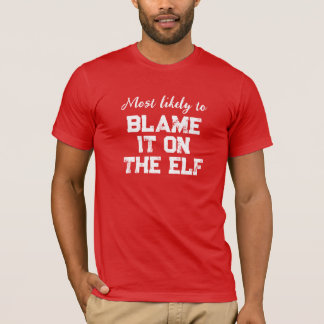 Mest trolig att matcha familje- julets T-Shirt