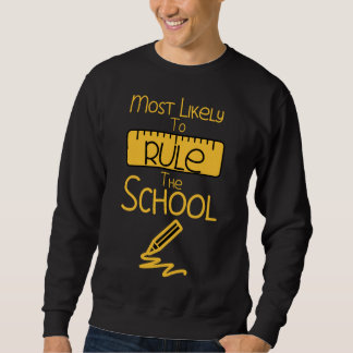 Mest trolig att regera skolan lång ärmad tröja