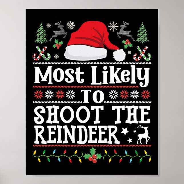 Mest trolig att skjuta rendömet. poster (Framsidan)