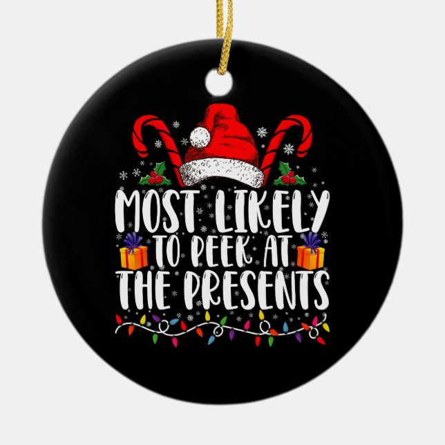Mest trolig att söka i Presenter-familjen Julafton Julgransprydnad Keramik (Framsidan)