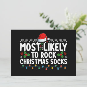 Mest trolig för Helgdag i Sten-julsockeln Inbjudningar