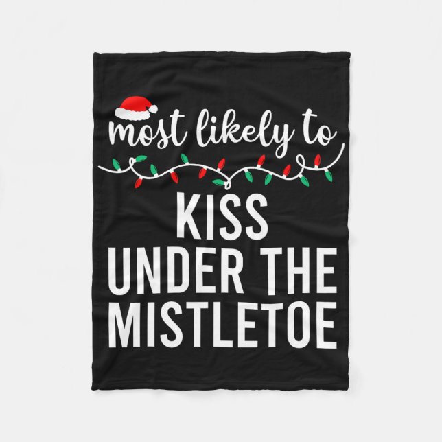 Mest trolig för julfärsmatchande familj Paj Fleecefilt (Framsidan)