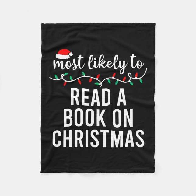 Mest trolig för julfärsmatchande familj Paj Fleecefilt (Framsidan)