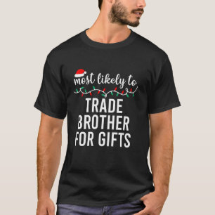 Mest trolig för julfärsmatchande familj Paj T Shirt